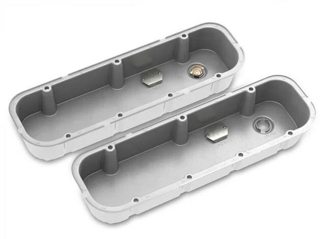 Tall M_T Valve Covers for Big Block Chevy Engines - Polished Finish -